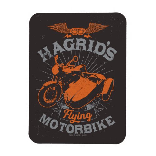 Hagrids Flying Motorbike Magnet