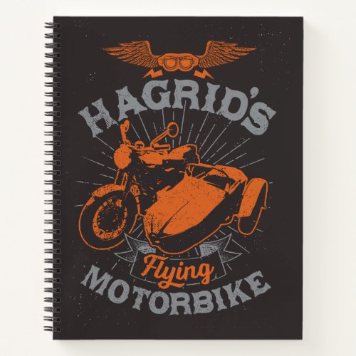 Hagrids Flying Motorbike Notebook