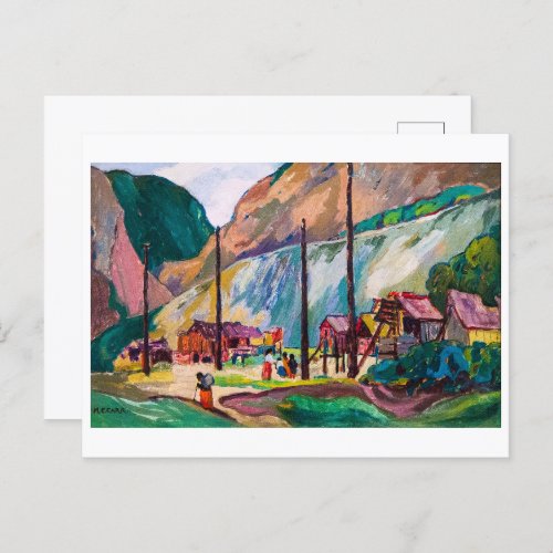 Hagwilget  Emily Carr  Postcard