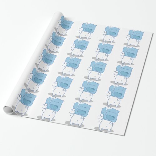 Haha Ice cube Wrapping Paper