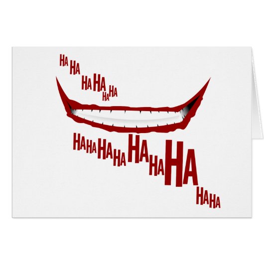 HaHa... Smile Cards (Front Horizontal)