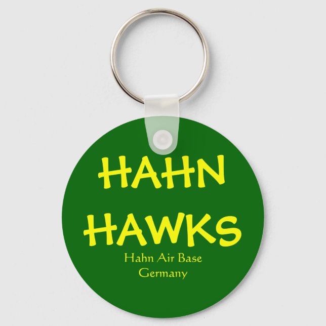 Hahn Hawks Keychain (Front)
