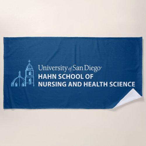 Hahn School of Nursing and Health Science Beach Towel