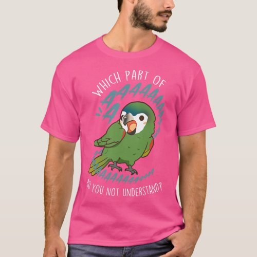 Hahns Macaw Aaaa T_Shirt