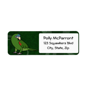 Hahn's Macaw Label