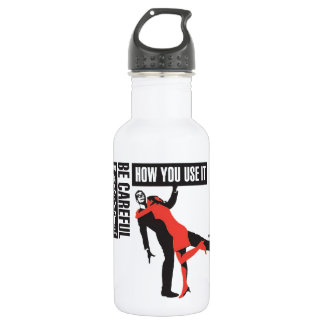 Hai Karate Be Careful How You Use It Water Bottle