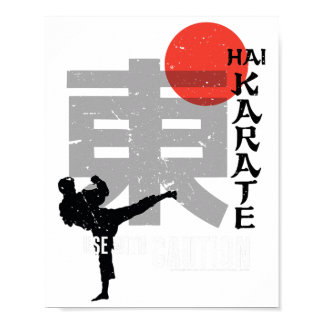 Hai Karate Use With Caution Retro Aftershave  Poster