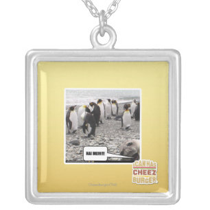 HAI MOM!!! SILVER PLATED NECKLACE