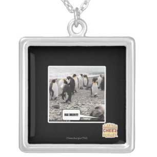 HAI MOM!!! SILVER PLATED NECKLACE