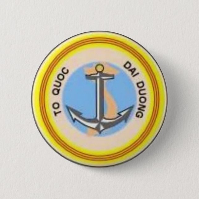Hai quan VNCH Pinback Button (Front)