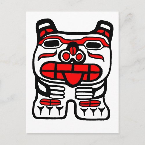 Haida Bear Postcard