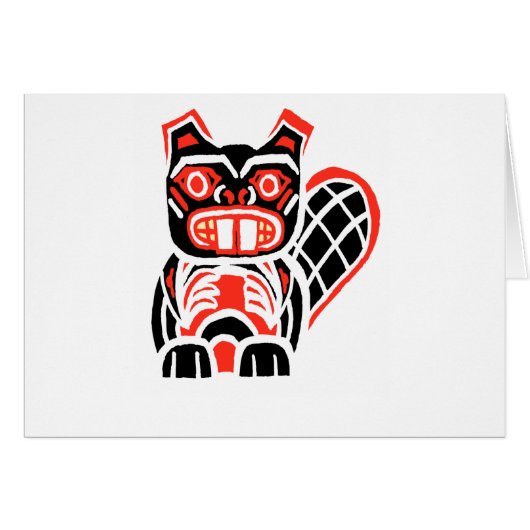 HAIDA BEAVER CARDS (Front Horizontal)