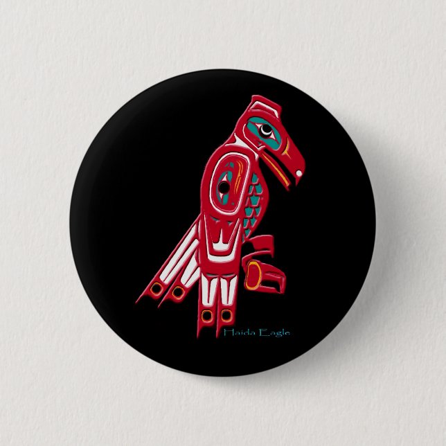 HAIDA EAGLE Collection Button (Front)