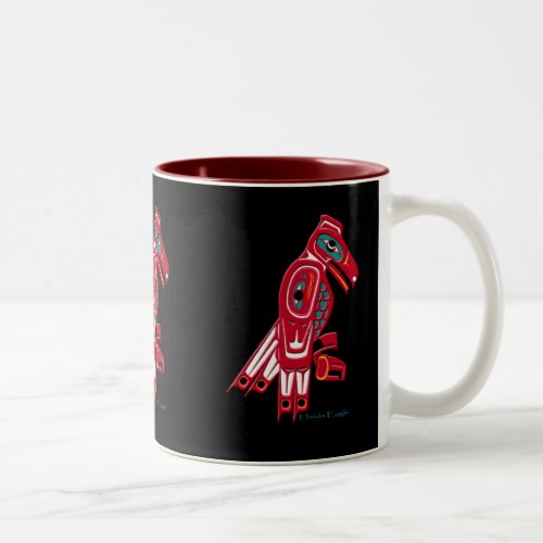 HAIDA EAGLE Collection Two_Tone Coffee Mug