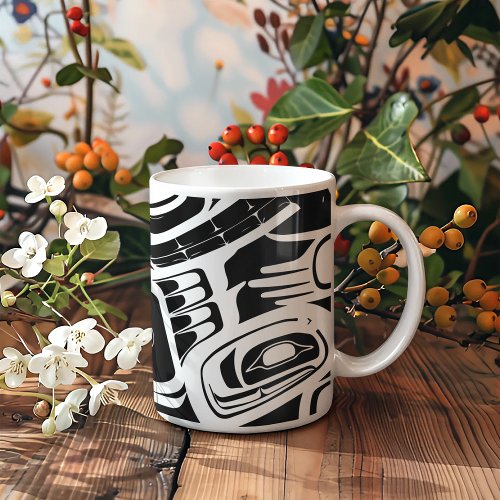 Haida Eagle Thunderbird Northwest Columbia Coffee Mug