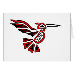 haida hummingbird cards
