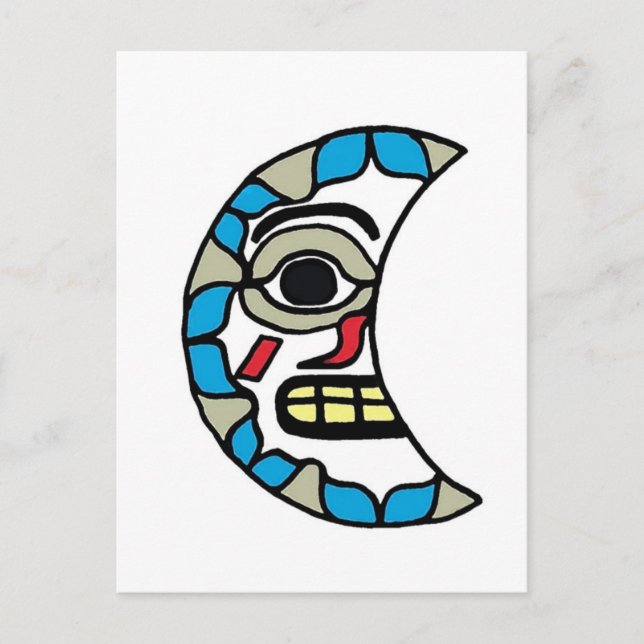 haida moon postcard (Front)