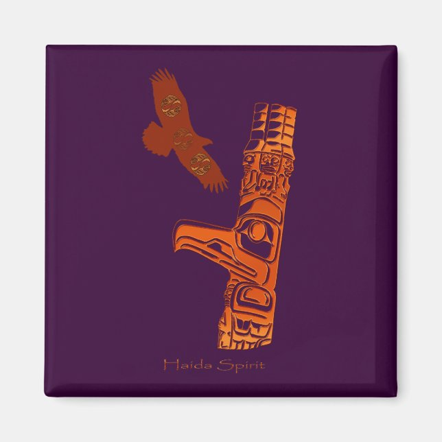 Haida Native American Art Magnet (Front)