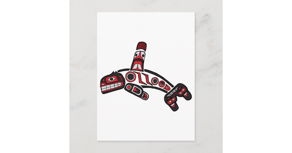 Haida Orca 2012 Postcard | Zazzle