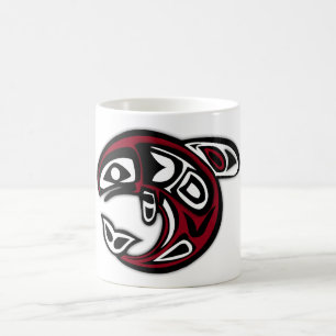 Haida Orca Northwest Coast Killer Whale Art Coffee Mug