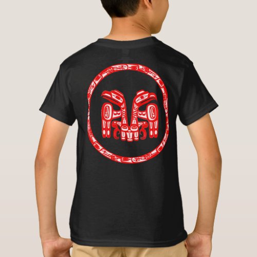 Haida People Native Canada Indigenous Double Eagle T_Shirt