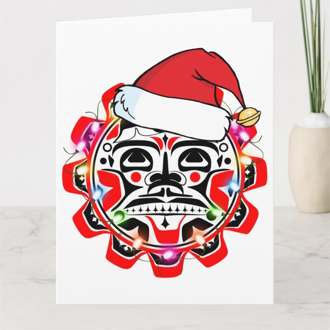 Haida Symbols Haida Canadian Native American Card (Front)