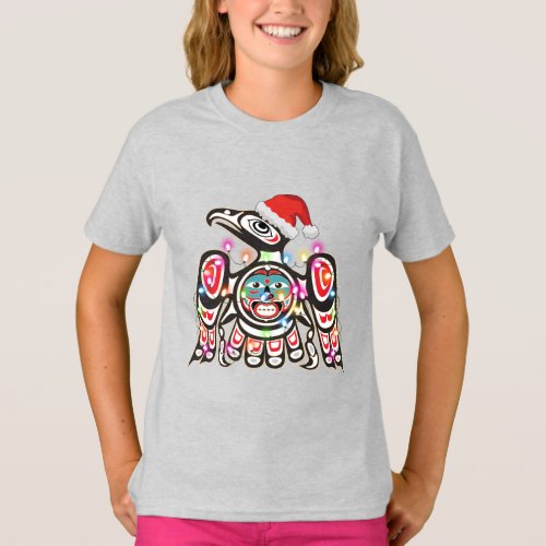 Haida Thunderbird Symbolism Ornament Target Christ T_Shirt