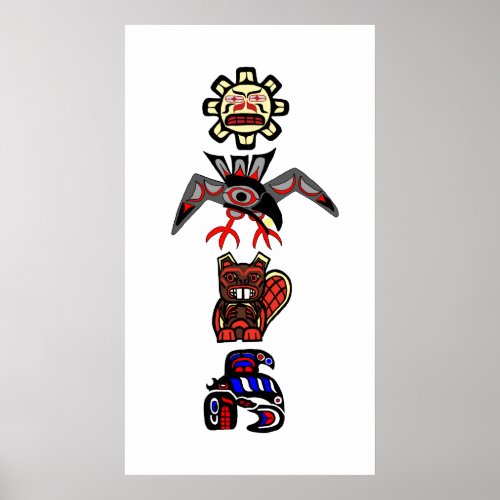 Haida Totem 2 Poster