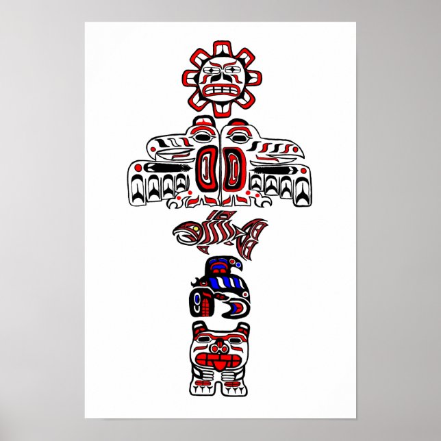 Haida Totem Poster (Front)