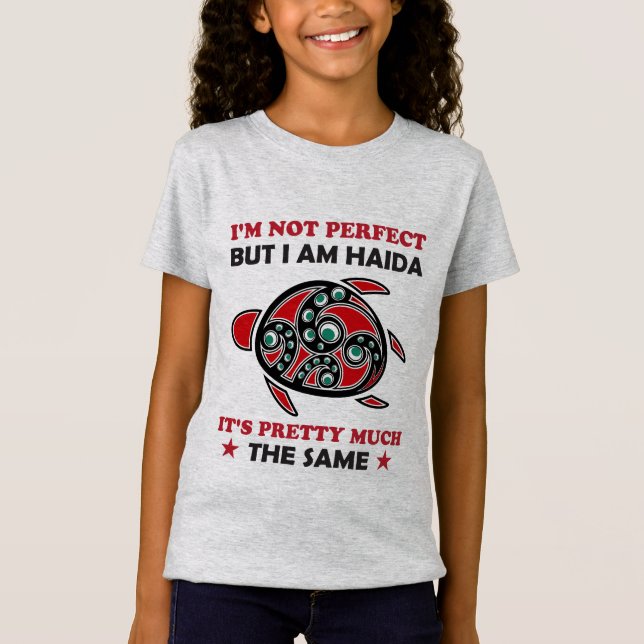 Haida Turtle Haida First Nation Native Pride T-Shirt (Front)