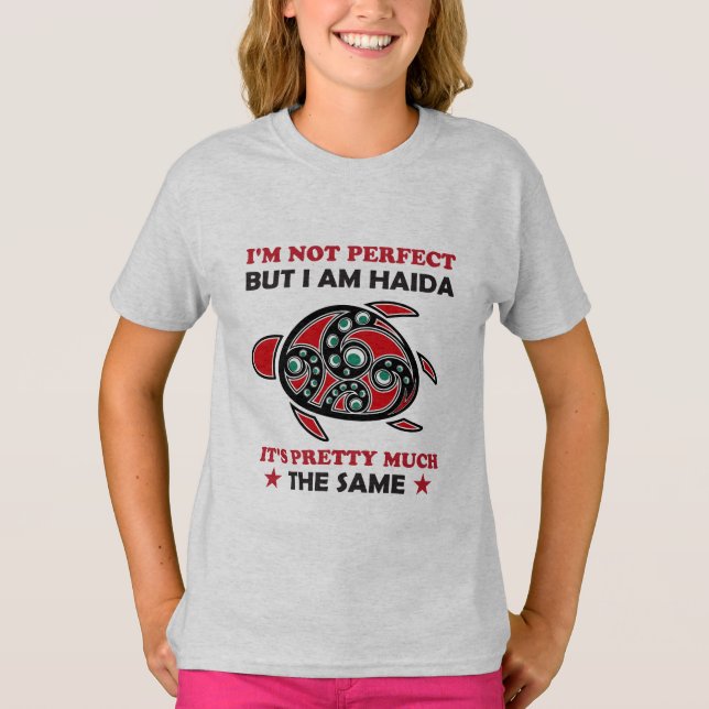 Haida Turtle Haida First Nation Native Pride T-Shirt (Front)
