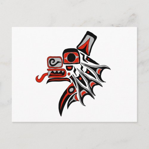 Haida Wolf 2012 Postcard