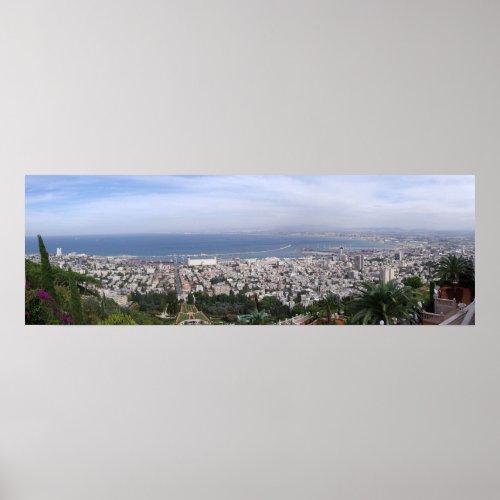 Haifa Panorama Poster