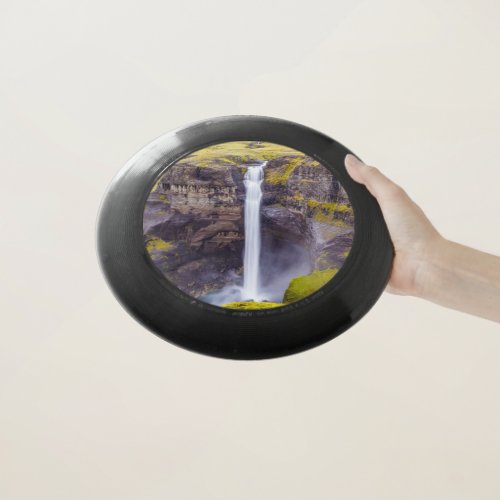 Haifoss waterfall Iceland Wham_O Frisbee