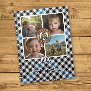 Haig Family Photo Collage Notebook