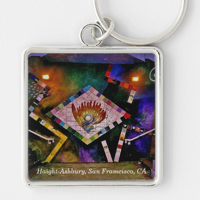 Haight-Ashbury Keychain (Front)