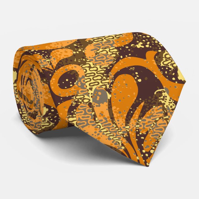 Haight Ashbury Psychedelic Tie (Rolled)