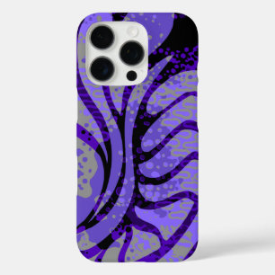 Haight Ashbury Vintage Psychedelic Paisley Purple iPhone 16 Pro Case