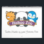 Haikoo Zoo Calendar<br><div class="desc">Featuring a different pet for every month, for 2009</div>