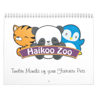 Haikoo Zoo Calendar