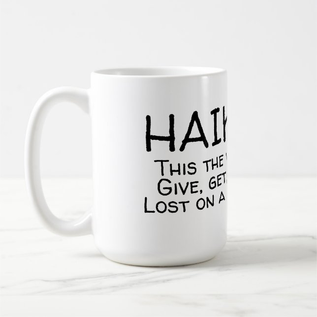 HAIKU 14 COFFEE MUG (Left)