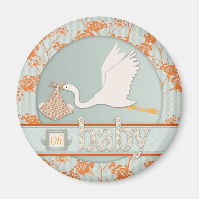 Haiku Baby Magnet B (Front)