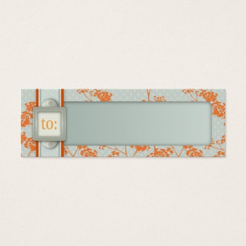 Haiku Baby Skinny Gift Tag Business Card Template
