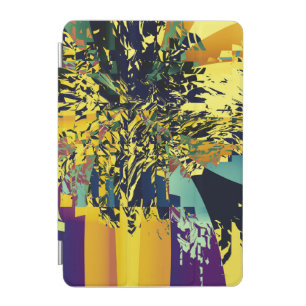 Haiku Hokku Japanese Fractal Art Painting iPad Mini Cover