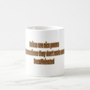 haiku humor coffee mug
