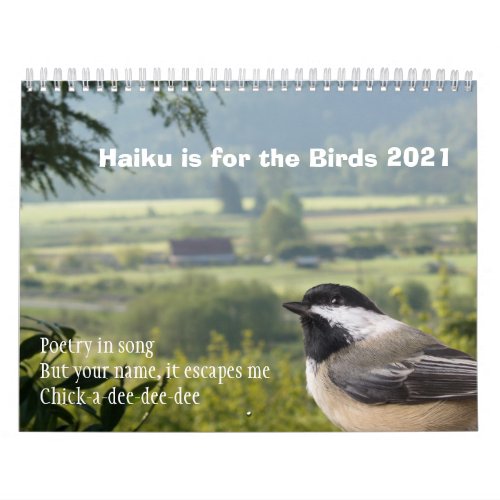 Haiku Is For The Birds Calendar _ No2