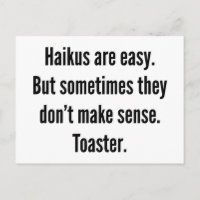 Haikus Are Easy