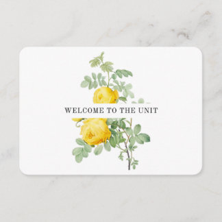 Hail and Farewell Enclosure Card