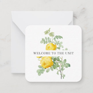 Hail and Farewell Note Card