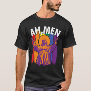 Hail Gay Satan Lgbt Goth Gay Pride Hail Gay Satan T-Shirt
